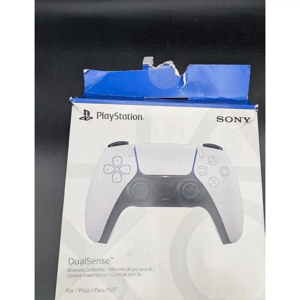 Sony PS5 DualSense Wireless Controller White Box Stick Drift Parts Repair
